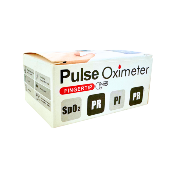 Oxímetro de Pulso para dedo | Fingertip Pulse AB-80 | Color: Blanco/Azul - Image 2