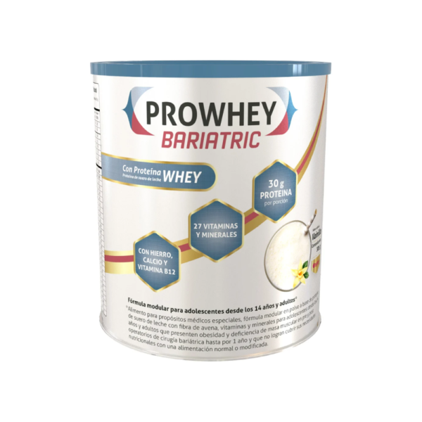 Prowhey Bariatric | Vainilla | Lata x 306gr