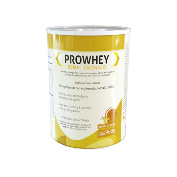 Prowhey Renal | Lata x 900gr | Vainilla Caramelo