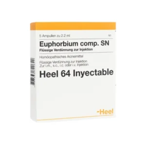 Euphorbium comp.SN Heel 5 ampollas Bonne Santé