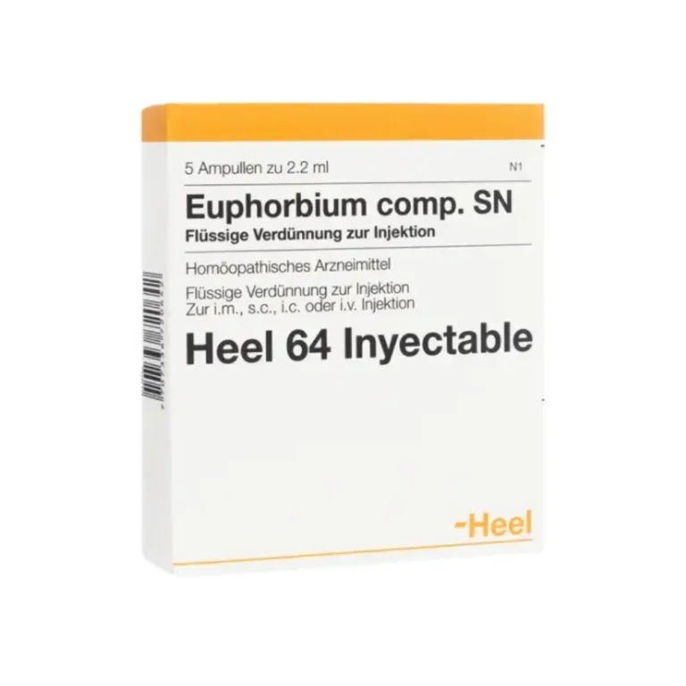 Euphorbium comp.SN Heel 5 ampollas Bonne Santé