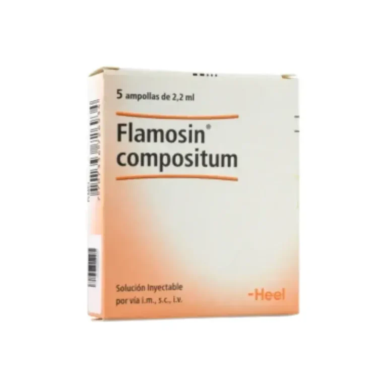 Flamosin compositum Heel 5 ampollas Bonne Santé