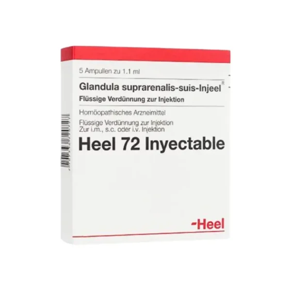 Glandula suprarenalis-suis-Injeel Heel 5 ampollas Bonne Santé