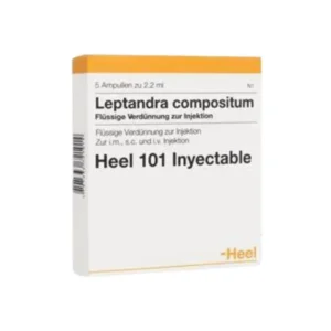 Leptandra compositum Heel 5 ampollas Bonne Santé